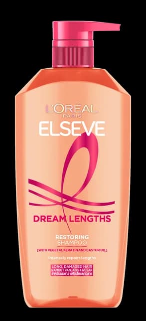 L'Oréal Paris ลอรีอัล ปารีส เอลแซฟ ดรีมเลงท์ รีสทอริ่ง แชมพู 400ml