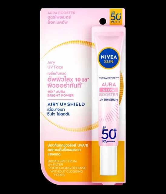 NIVEA Sun Aura Glow Booster SPF50+