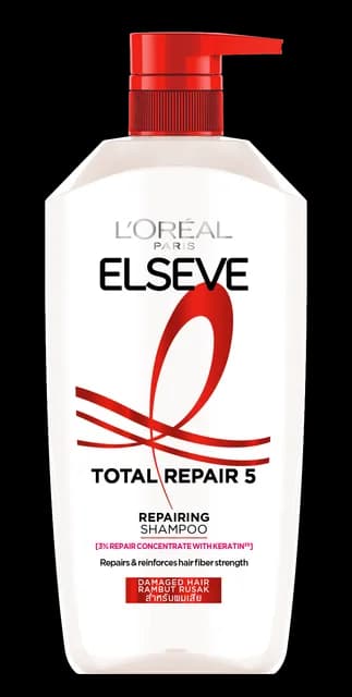 L'Oréal Paris ลอรีอัล ปารีส เอลแซฟ โททอล รีแพร์ 5 ลอรีอัลปารีสเอลแซฟโททอลรีแพร์5 รีแพร์ริ่งแชมพู 400 มล.